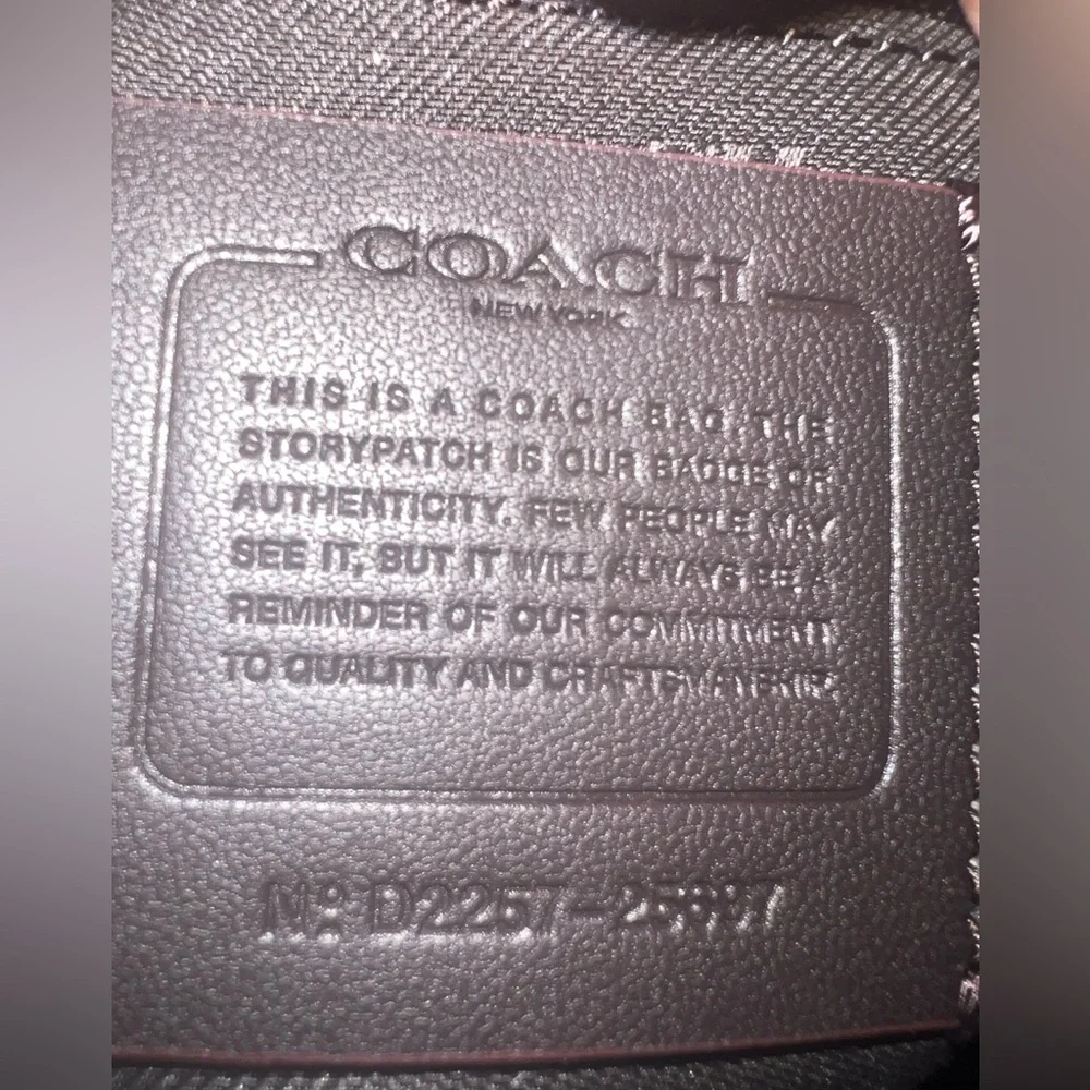 Coach Brown Signature Jacquard & Leather Crossbody Dufflette Shoulder Bag - Picture 2 of 11